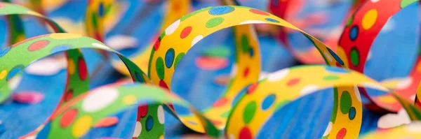 Colourful Confetti Streamer Party — Stok fotoğraf