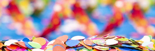 Colourful Confetti Streamer Party — Photo