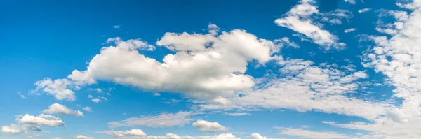 Panoramic View Sky Beautiful Clouds — Stockfoto