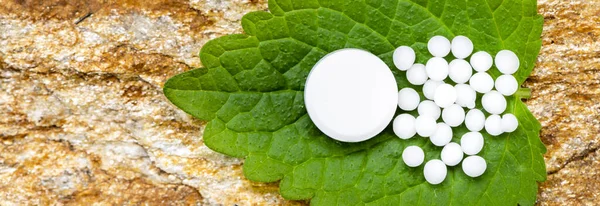 Alternative Medicine Herbal Treatment — Stock Photo, Image
