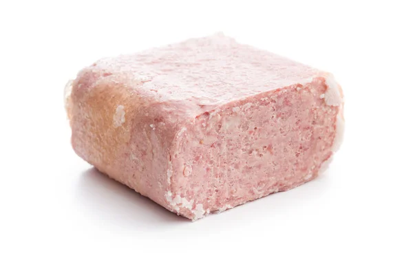 Мясо Белом Фоне — стоковое фото