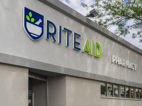 Brooklyn Agosto 2023 Exterior Rite Aid Pharmacy Building Logo Rite Fotos De Stock Sin Royalties Gratis
