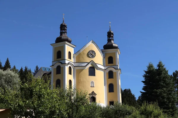 Kirche Mariä Himmelfahrt Neratov Erbaut 1723 1733 Zerstört Von Der — Stockfoto