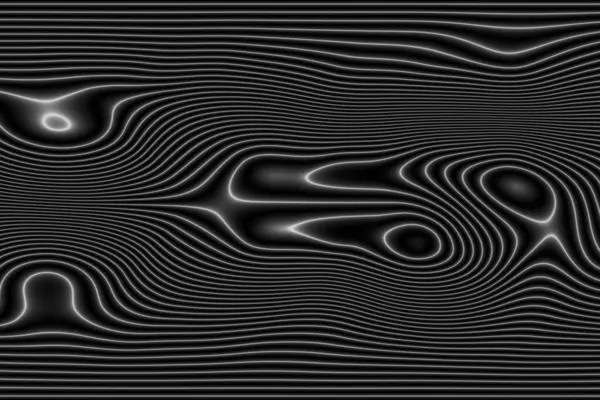 Turbulent wavy lines, abstract pattern of whirl lines