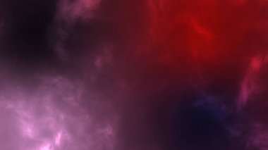 Bulut ya da uzay nebulası gibi görünen soyut arkaplan