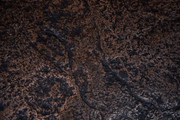 Donkere Stenen Achtergrond Rijke Bruine Zwarte Tinten Getextureerde Achtergrond Gebruiken — Stockfoto