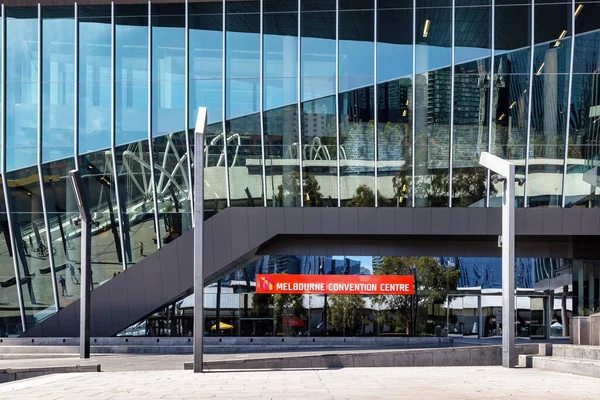 Melbourne Australia January 2023 Melbourne Convention Exhibition Centre Southbank Yarra — Foto de Stock