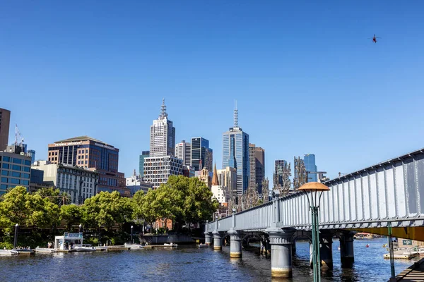 Melbourne Australie Janvier 2023 Vue Ville Centre Ville Melbourne Avec Image En Vente