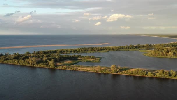 Krajobraz Plaży Nad Morzem Bałtyckim Gdańsku Polska — Wideo stockowe