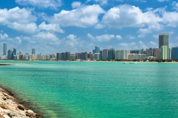 アラブ首長国連邦ペルシャ湾のアブダビの風景 — ストック写真
