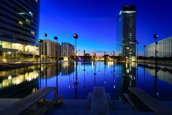 stock image Paris, France - September 18, 2022: Modern buildings in the business district of La Defense to the west of Paris, France.