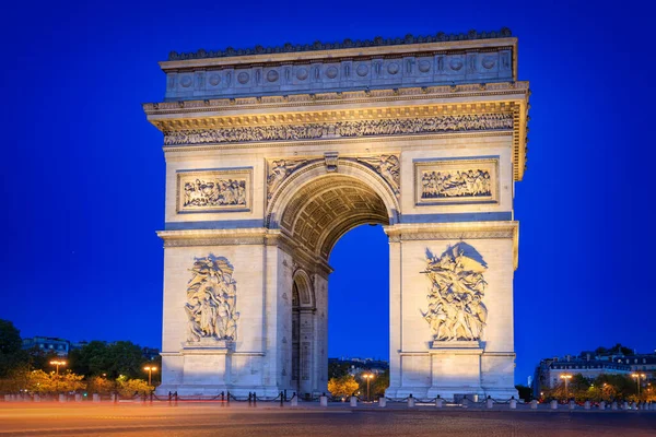 Arc Triomphe Centre Place Charles Gaulle Paris France — Stock Photo, Image
