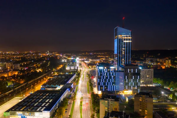 Gdansk Polonia Septiembre 2021 Arquitectura Moderna Del Rascacielos Olivia Star — Foto de Stock