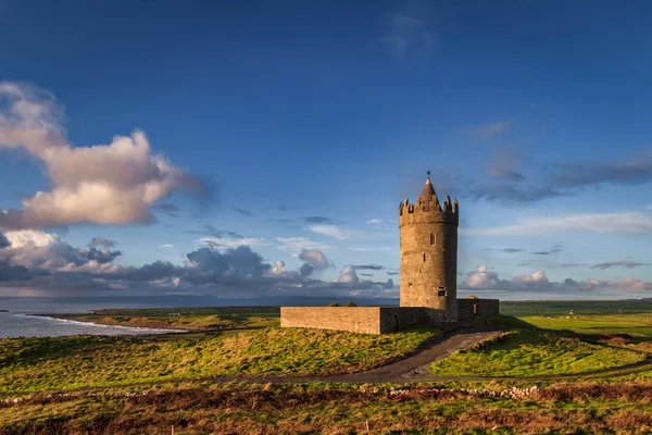 Doonagore Castle Sunset Clare Ireland — Stock Photo, Image