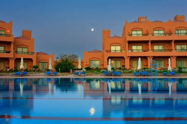 Marsa Alam Egito Maio 2023 Arquitetura Tradicional Akassia Swiss Resort — Fotografia de Stock