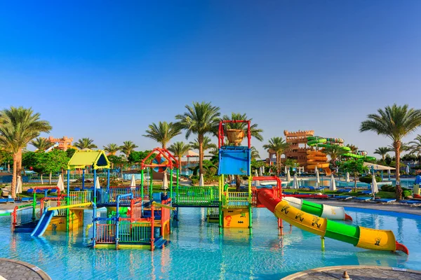 Marsa Alam Egypt May 2023 Water Slides Akassia Swiss Resort — Stock Photo, Image