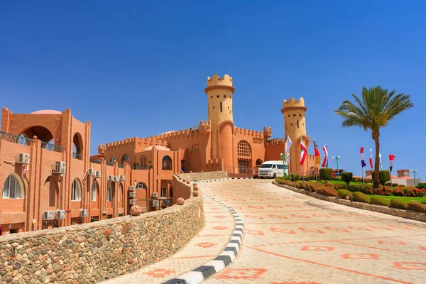 Marsa Alam Egito Maio 2023 Bela Arquitetura Akassia Swiss Resort — Fotografia de Stock