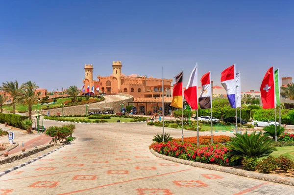 Marsa Alam Egypt May 2023 Beautiful Architecture Akassia Swiss Resort — Stock Photo, Image