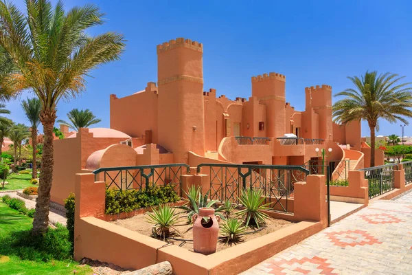Marsa Alam Egypten Maj 2023 Vacker Arkitektur Akassia Swiss Resort — Stockfoto