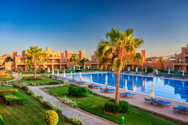 Marsa Alam Egipt Maja 2023 Piękna Architektura Akassia Swiss Resort — Zdjęcie stockowe
