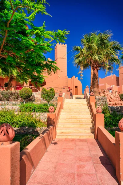 Marsa Alam Egypt May 2023 Beautiful Architecture Akassia Swiss Resort — Stock Photo, Image
