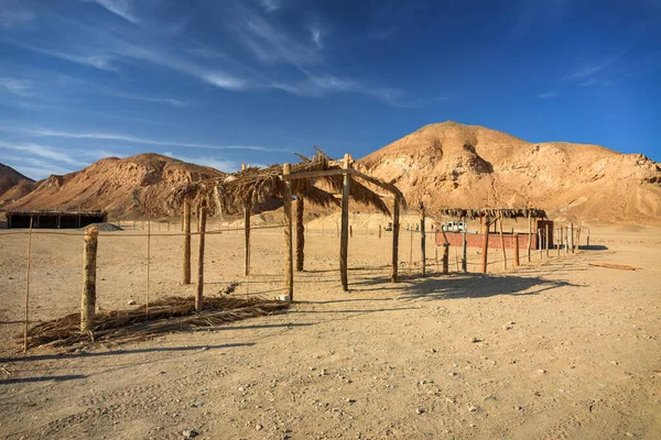 埃及Marsa Alam地区的沙漠景观 — 图库照片