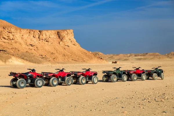 Quad Trip Desert Marsa Alam Egipt — Stock Photo, Image