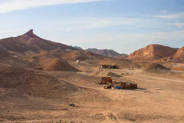 Ökenlandskap Marsa Alam Regionen Egypten — Stockfoto