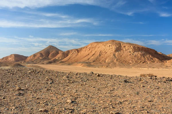 Pouštní Krajina Regionu Marsa Alam Egypt — Stock fotografie