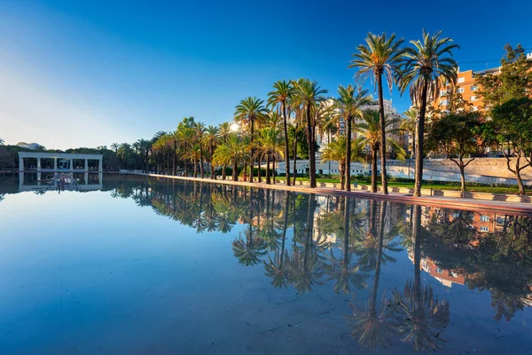 Spanya Valencia Daki Turia Parkının Güzel Manzarası — Stok fotoğraf