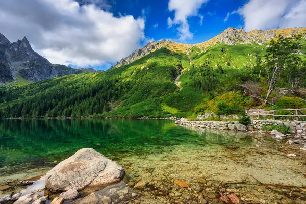Beautiful Eye Sea Lake Tatra Mountains Poland — Stock Photo, Image