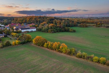 Rotmankai, Polonya 'daki tarlaların havadan görüntüsü