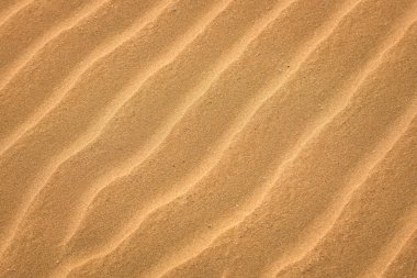 İspanya 'da kumsaldaki kum deseni