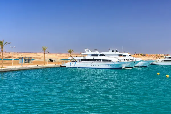 Prachtig Landschap Van Rode Zee Kust Bij Port Ghalib Egypte — Stockfoto