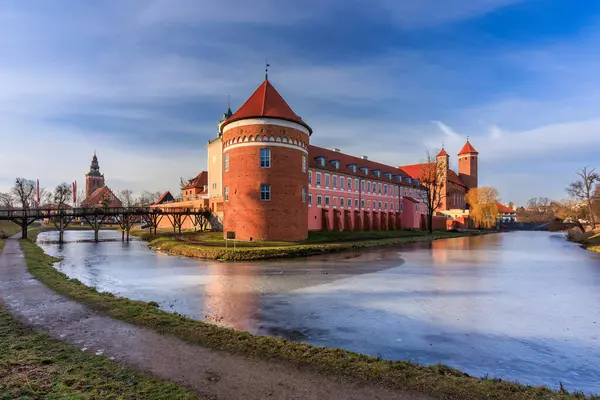 波兰Lidzbark Warminski美丽的条顿城堡 — 图库照片