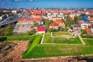 17. yüzyıldan kalma yenilenmeden sonra Gdansk Sahnesi. Polonya