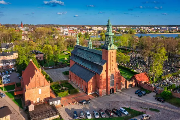 stock image Beautiful scenery of Kartuzy in the Kashubian Lake District, Pomerania. Poland