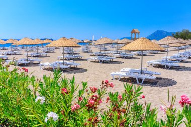Tekirova yakınlarındaki güzel Türk Rivierası. Kemer, Türkiye