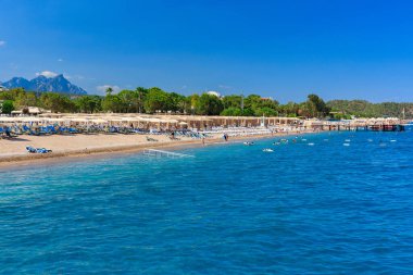 Tekirova yakınlarındaki güzel Türk Rivierası. Kemer, Türkiye