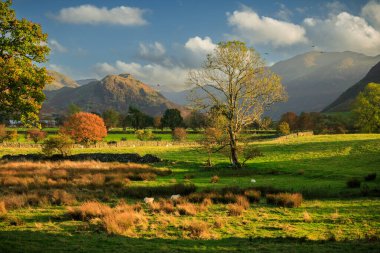 İngiltere, İngiltere 'deki Lake District' in güzel manzaraları