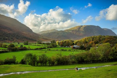 İngiltere, İngiltere 'deki Lake District' in güzel manzaraları