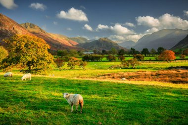 İngiltere, İngiltere 'deki Lake District' in güzel manzaraları