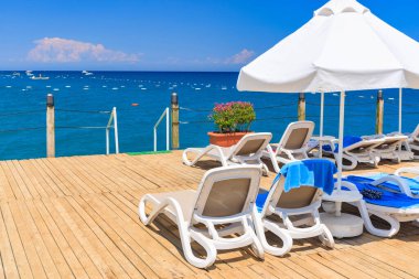 Tekirova yakınlarındaki güzel Türk Rivierası. Kemer, Türkiye