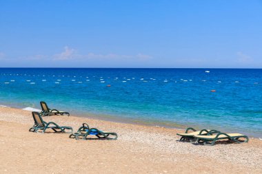 Tekirova yakınlarındaki güzel Türk Rivierası. Kemer, Türkiye