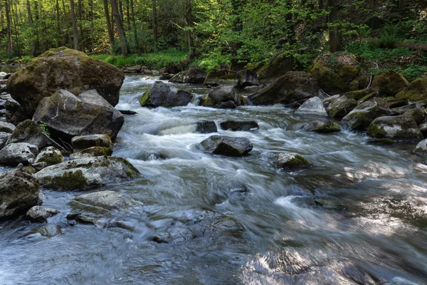 Wild River Doubrava Czech Republic Europe — Stock Photo, Image