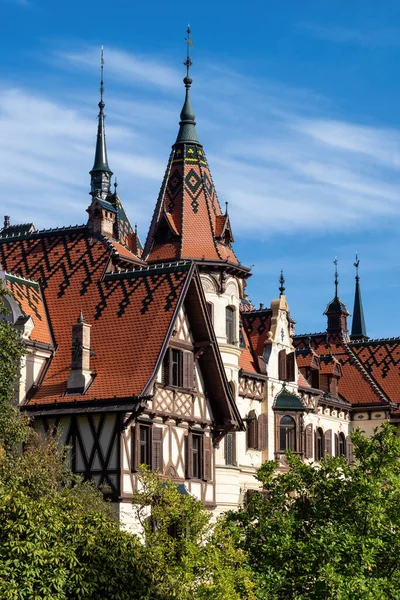 Castelul Lesna Regiunea Zlin Republica Cehă Europa — Fotografie, imagine de stoc
