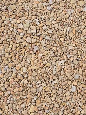 Dolomite inşaat alanında parçalanmış taş.