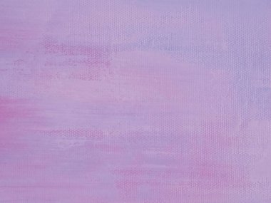 Abstract blurred background in light violet tone. Fragment of a drawing on canvas.