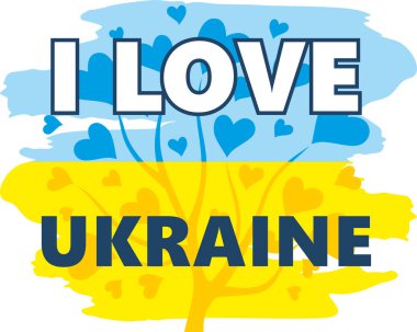 Ukrayna 'yı seviyorum. Poster