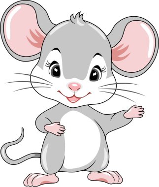 Hoş geldin tatlı bebek fare.